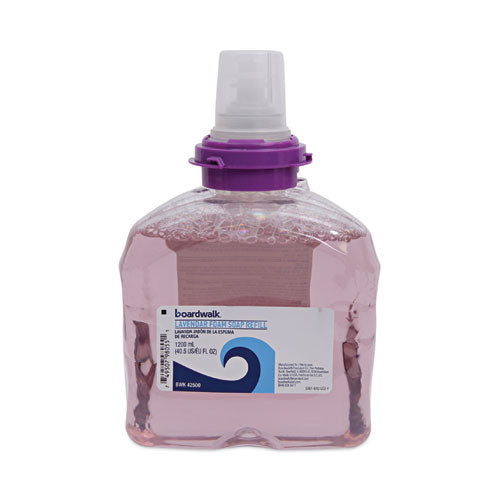 Lavender Foam Soap, Cranberry Scent, 1,200 mL Refill, 2/Carton-(BWK42500)