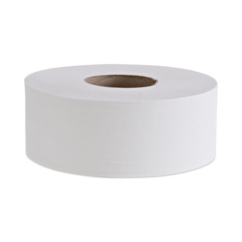 Jumbo Roll Bathroom Tissue, Septic Safe, 2-Ply, White, 3.4" x 1,000 ft, 12 Rolls/Carton-(BWK410323)