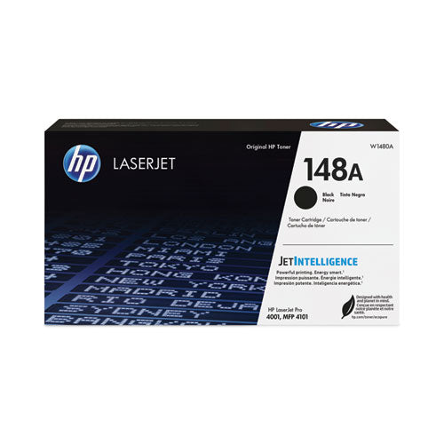 HP 148A, (W1480A) Black Original LaserJet Toner Cartridge-(HEWW1480A)