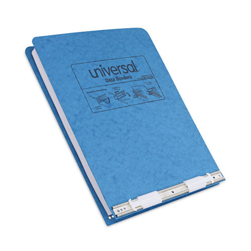 Pressboard Hanging Binder, 2 Posts, 6" Capacity, 9.5 x 11, Light Blue-(UNV15431)