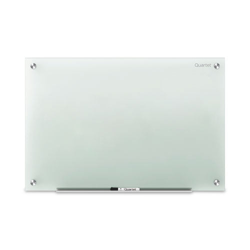 Infinity Glass Marker Board, 24 x 18, Frosted Surface-(QRTG2418F)