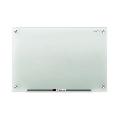 Infinity Glass Marker Board, 36 x 24, Frosted Surface-(QRTG3624F)