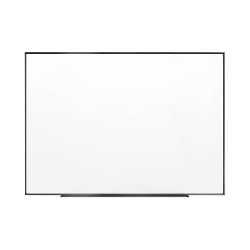 Fusion Nano-Clean Magnetic Whiteboard, 48 x 36, White Surface, Silver Aluminum Frame-(QRTNA4836F)