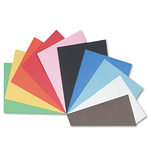 Tru-Ray Construction Paper, 76 lb Text Weight, 18 x 24, Assorted, 50/Pack-(PAC103095)