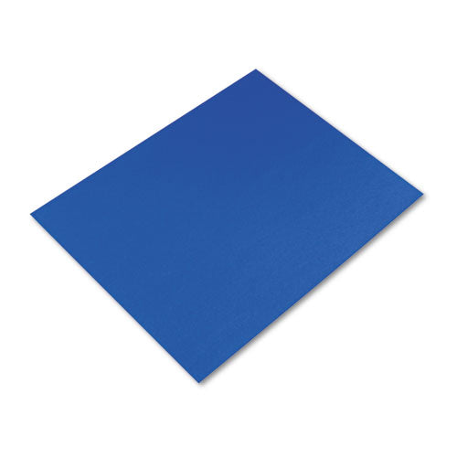 Four-Ply Railroad Board, 22 x 28, Dark Blue, 25/Carton-(PAC54651)