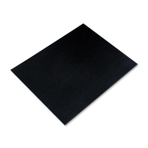 Four-Ply Railroad Board, 22 x 28, Black, 25/Carton-(PAC54811)