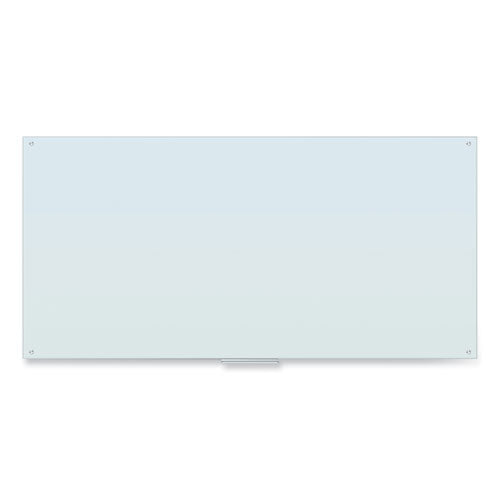 Glass Dry Erase Board, 96 x 47, White Surface-(UBR4148U0001)