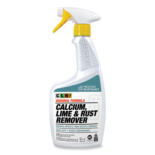 Calcium, Lime and Rust Remover, 32 oz Spray Bottle, 6/Carton-(JELCLR32PRO)