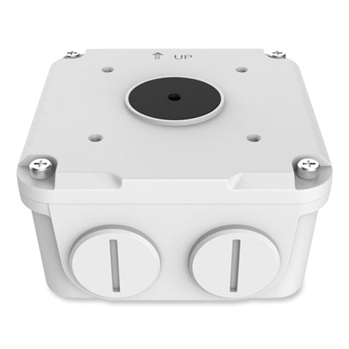 Bullet Camera Junction Box, 4.09 x 4.09 x 2.19, White-(ADEACSJ106)