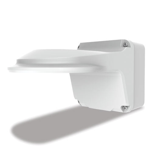 Fixed Dome Outdoor Wall Mount, 4.92 x 4.92 x 9.94, White-(ADEACSJ109)