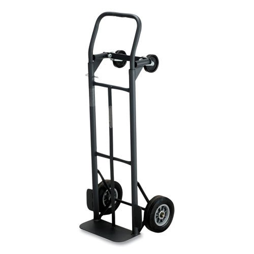 Tuff Truck Convertible Hand Truck, 400 lb to 500 lb Capacity, 14.5 x 45.6, Black-(SAF4070)