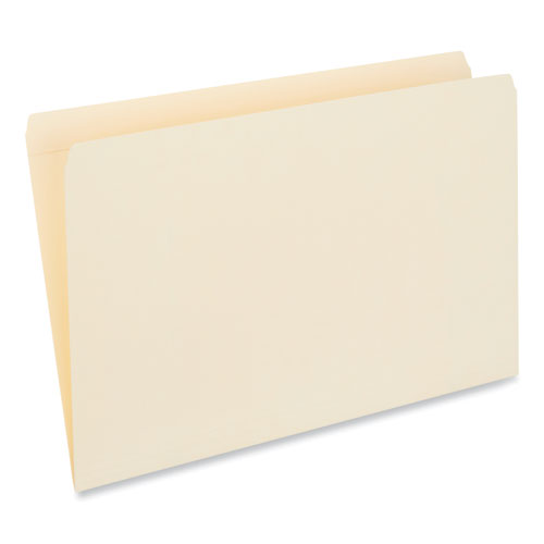 Double-Ply Top Tab Manila File Folders, Straight Tabs, Legal Size, 0.75" Expansion, Manila, 100/Box-(UNV16120)