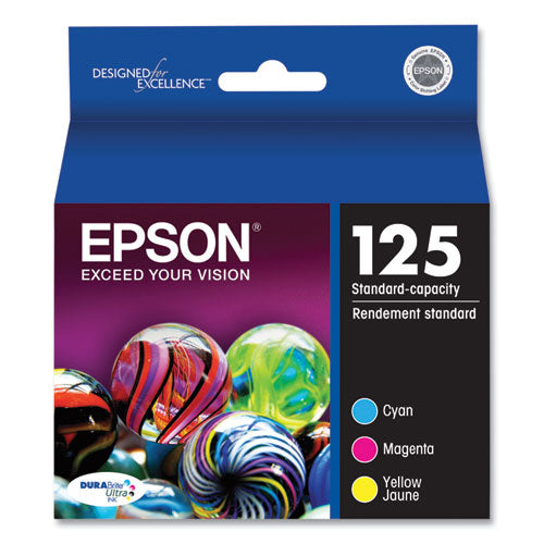 T125520-S (125) DURABrite Ultra Ink, Cyan Magenta Yellow-(EPST125520S)