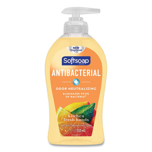 Antibacterial Hand Soap, Citrus, 11.25 oz Pump Bottle, 6/Carton-(CPC45096)