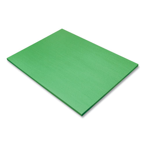 SunWorks Construction Paper, 50 lb Text Weight, 18 x 24, Holiday Green, 50/Pack-(PAC8017)