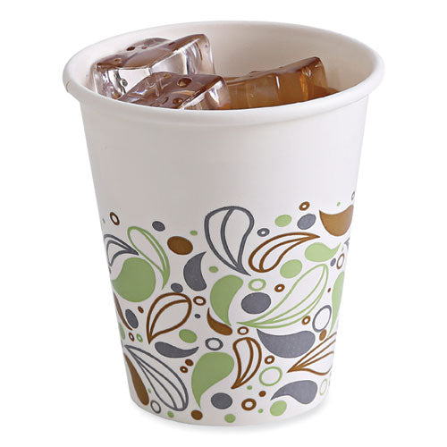 Deerfield Printed Paper Cold Cups, 12 oz, 50 Cups/Sleeve, 20 Sleeves/Carton-(BWKDEER12CCUP)