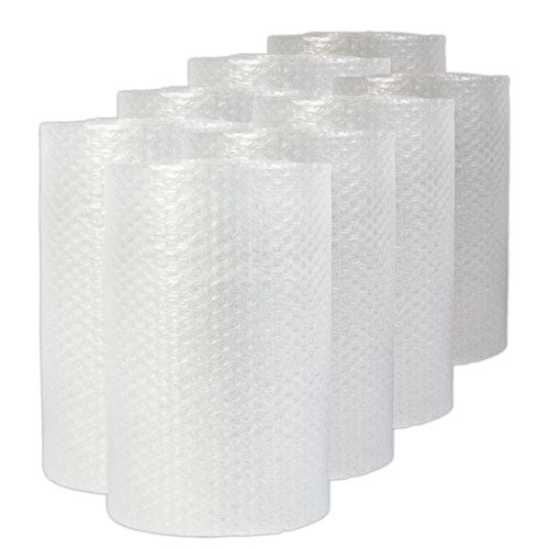 Bubble Packaging, 0.19" Thick, 12" x 200 ft, Perforated Every 12", Clear, 8/Carton-(UNV4087906)