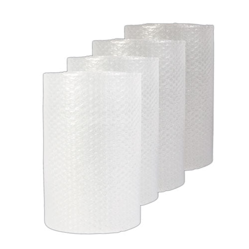 Bubble Packaging, 0.31" Thick, 24" x 75 ft, Perforated Every 24", Clear, 4/Carton-(UNV4087909)