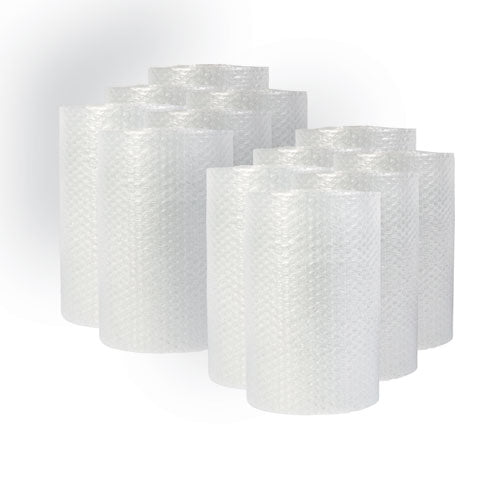 Bubble Packaging, 0.19" Thick, 12" x 30 ft, Perforated Every 12", Clear, 12/Carton-(UNV4087894)