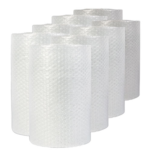 Bubble Packaging, 0.19" Thick, 24" x 50 ft, Perforated Every 24", Clear, 8/Carton-(UNV4087869)