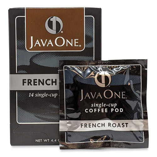 Coffee Pods, French Roast, Single Cup, 14/Box-(JAV30800)