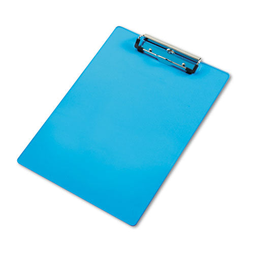 Acrylic Clipboard, 0.5" Clip Capacity, Holds 8.5 x 11 Sheets, Transparent Blue-(SAU21567)