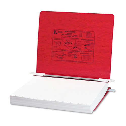 PRESSTEX Covers with Storage Hooks, 2 Posts, 6" Capacity, 11 x 8.5, Executive Red-(ACC54129)