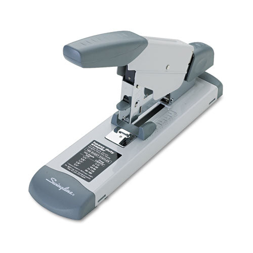 Deluxe Heavy-Duty Stapler, 160-Sheet Capacity, Platinum-(SWI39002)