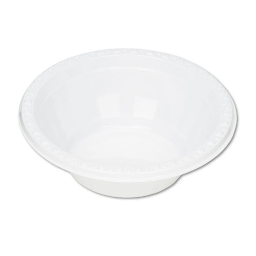 Plastic Dinnerware, Bowls, 5 oz, White, 125/Pack-(TBL5244WH)