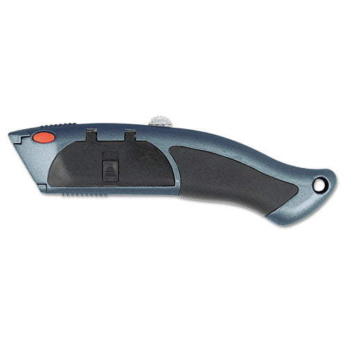 Auto-Load Razor Blade Utility Knife with Ten Blades-(ACM18026)